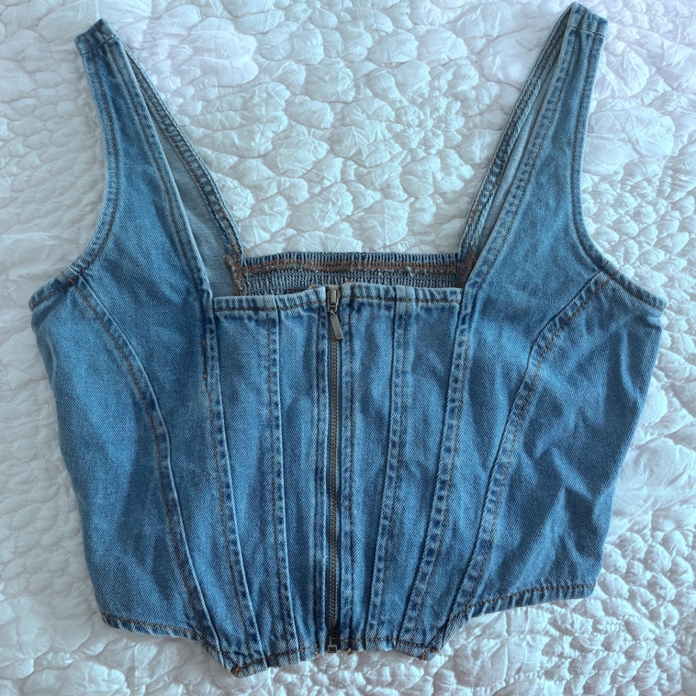 Denim Top